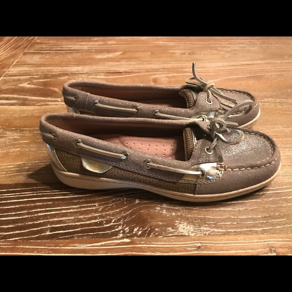 Brand New Sperry Top Sider boat shoes gray size 6